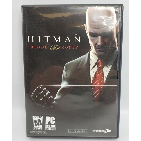 Eidos Other - Hitman Blood Money Windows PC Game DVD-ROM 2006 Disc with Manual and Case